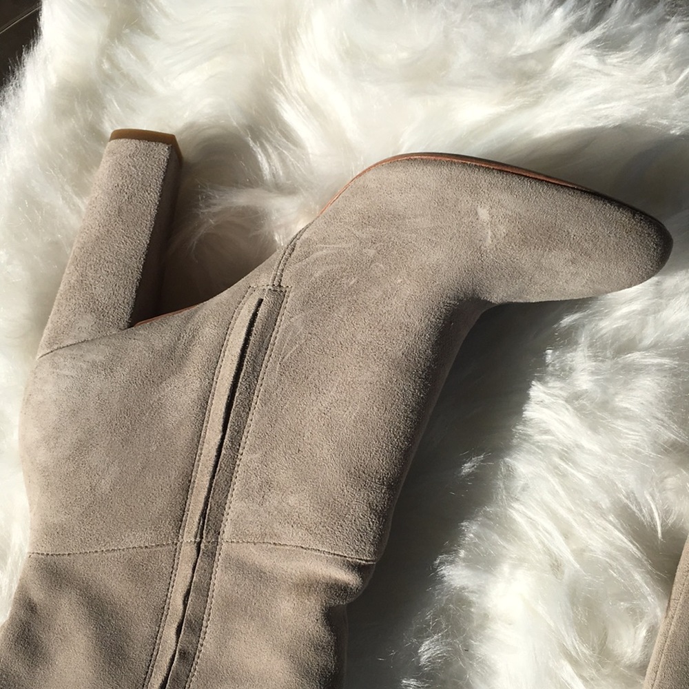 Tall Suede Boots - Picture 3 of 7
